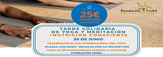 Las Rozas: Tarde Solidaria de Yoga, Meditación y Nutrición Consciente
